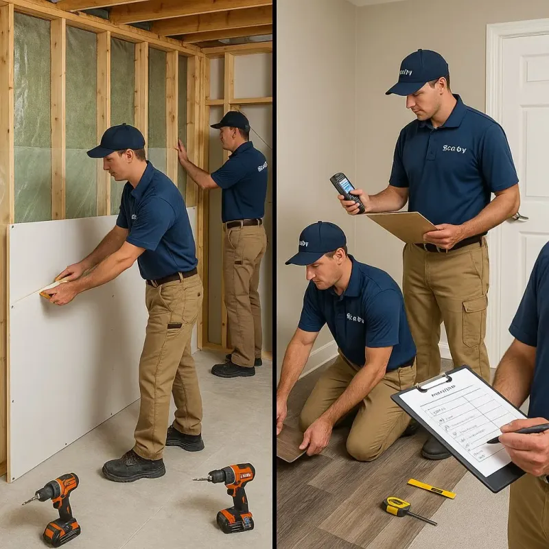 Repairs and Reconstruction process in Jackson County, TX
