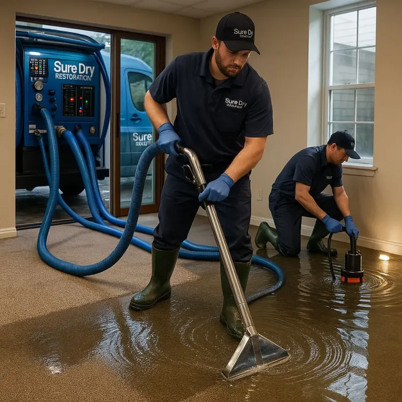 Water Extraction and Removal process in Jackson County, TX